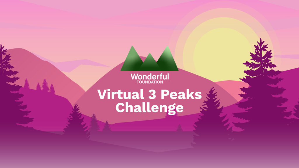 wonderful foundation three peaks challenge banner